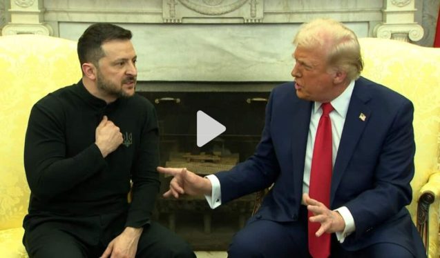 Trump Zelensky spat
